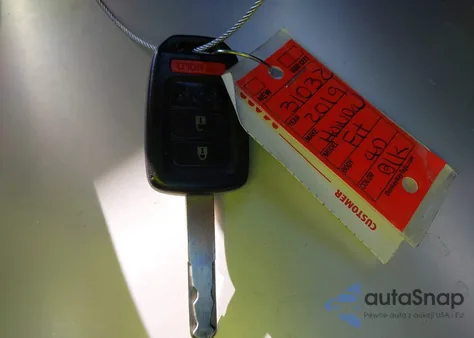 2019 Honda Fit Lx из США, поврежденный, VIN 3HGGK5H44KM732792